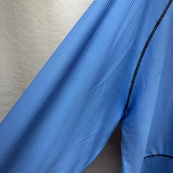 FootJoy 1/4 Zip Golf Pullover - Blue - Men's XL - Picture 3 of 7